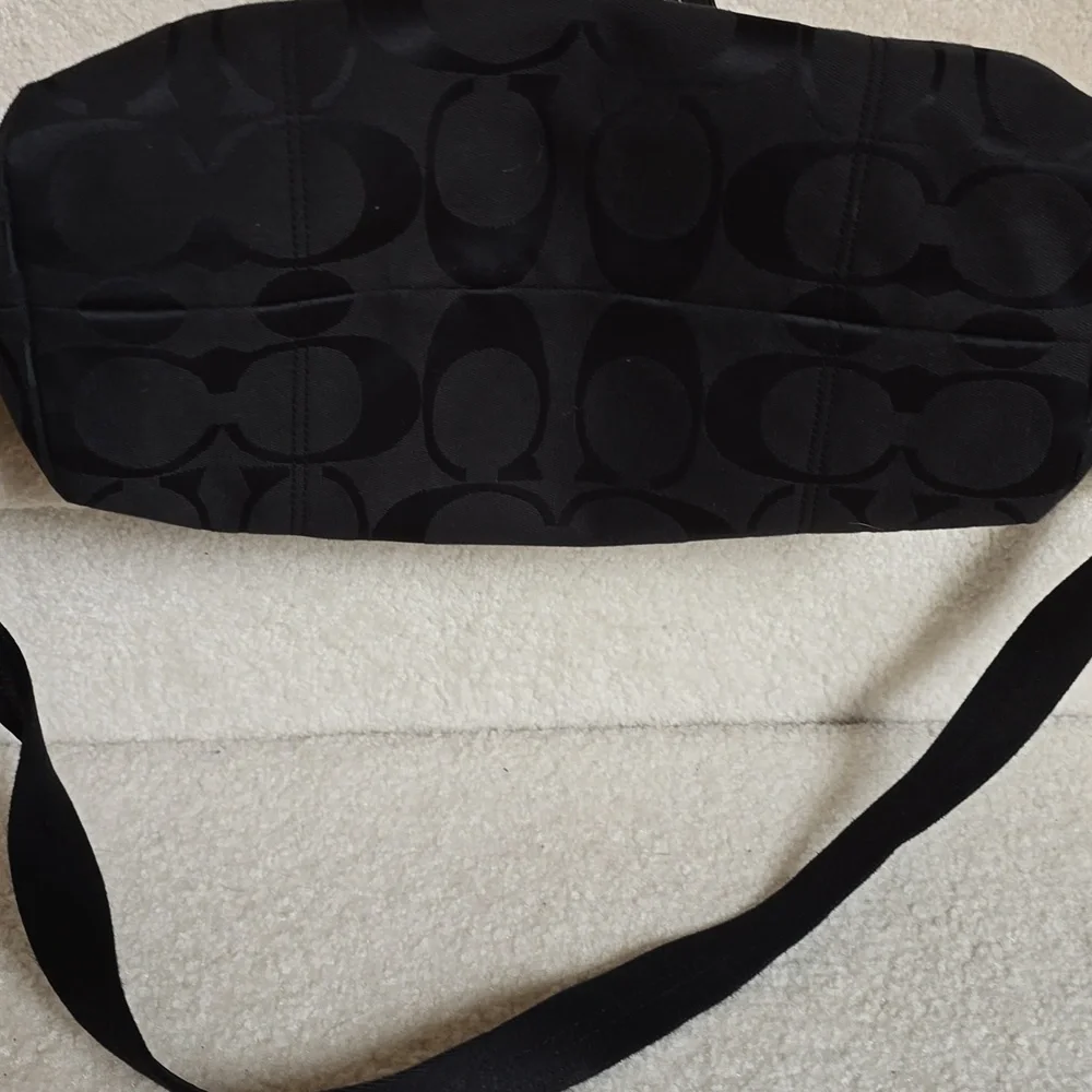 Coach Black Satchel Bag - Picture 4 of 4